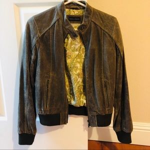Cristina Gavioli Real Leather Jacket